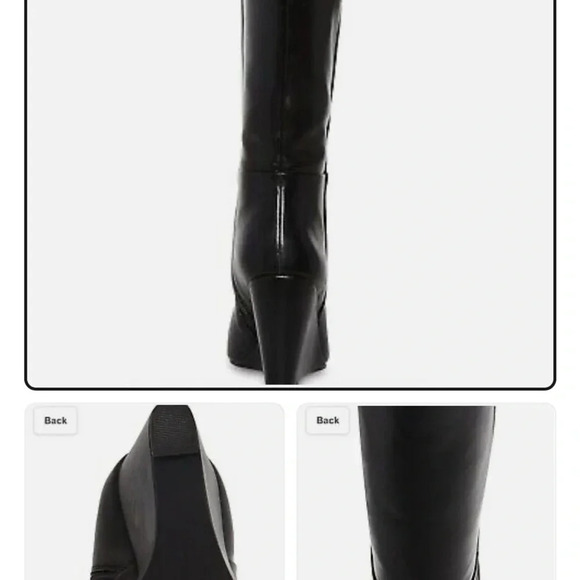 ❤️ NEW Madden Girl Black Over the Knee Boots - Picture 2 of 4